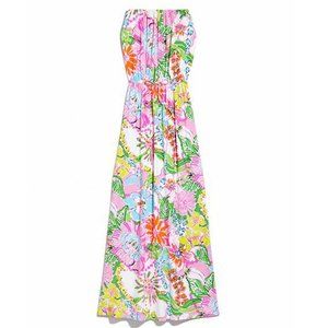 Lilly Pulitzer for Target Floral Maxi Dress - Pink, Green, Blue